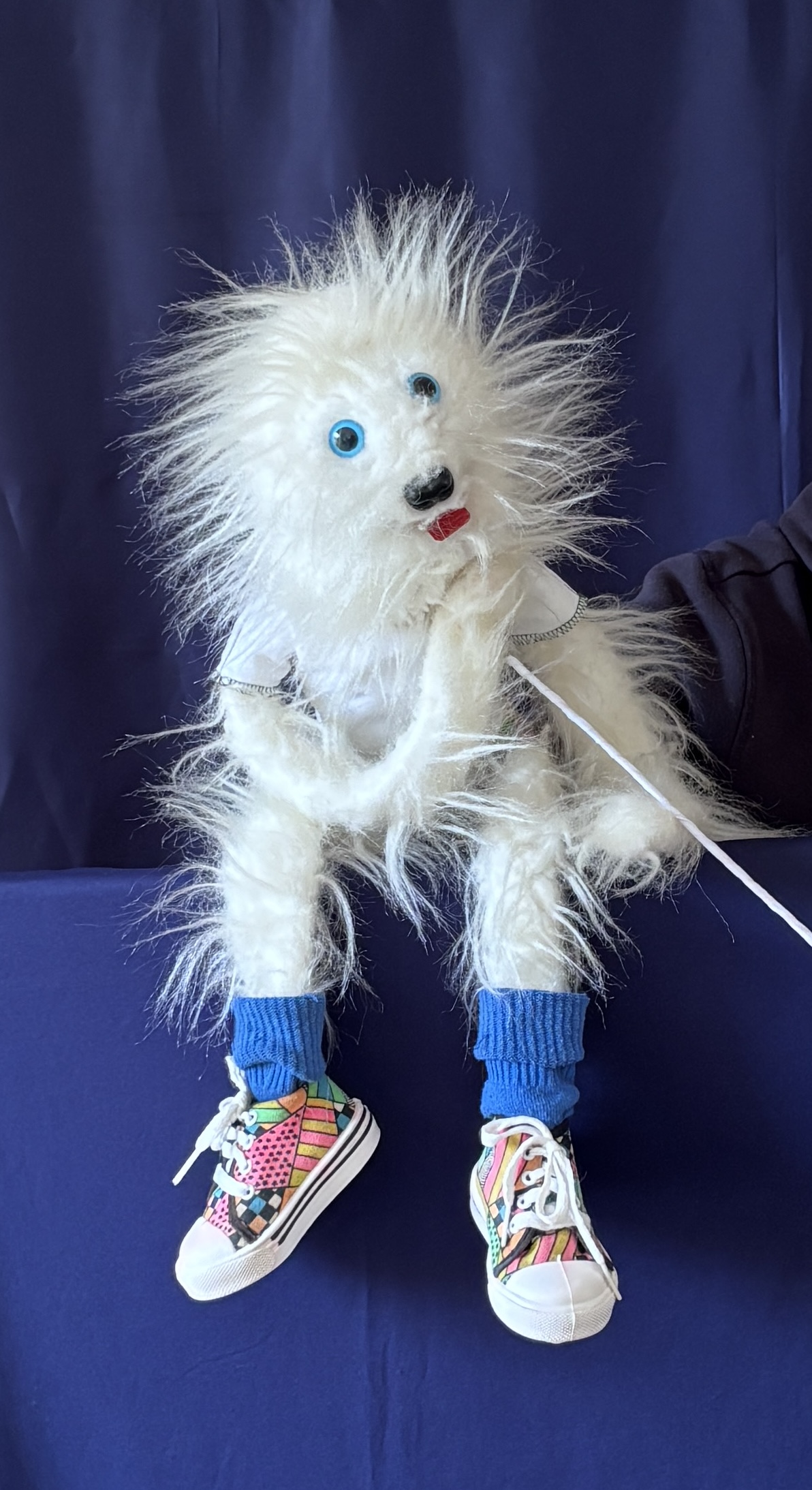 Spike puppet portrait